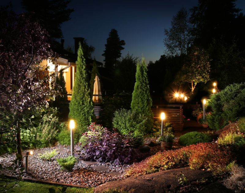 Landscape Lighting Installations
