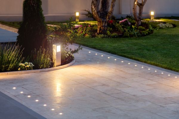 Yard Lighting Installation